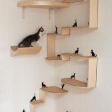Домик для кошки. Домик для кота. Когтеточка купить. Комплексы для кошек. Мебель для кошек.
